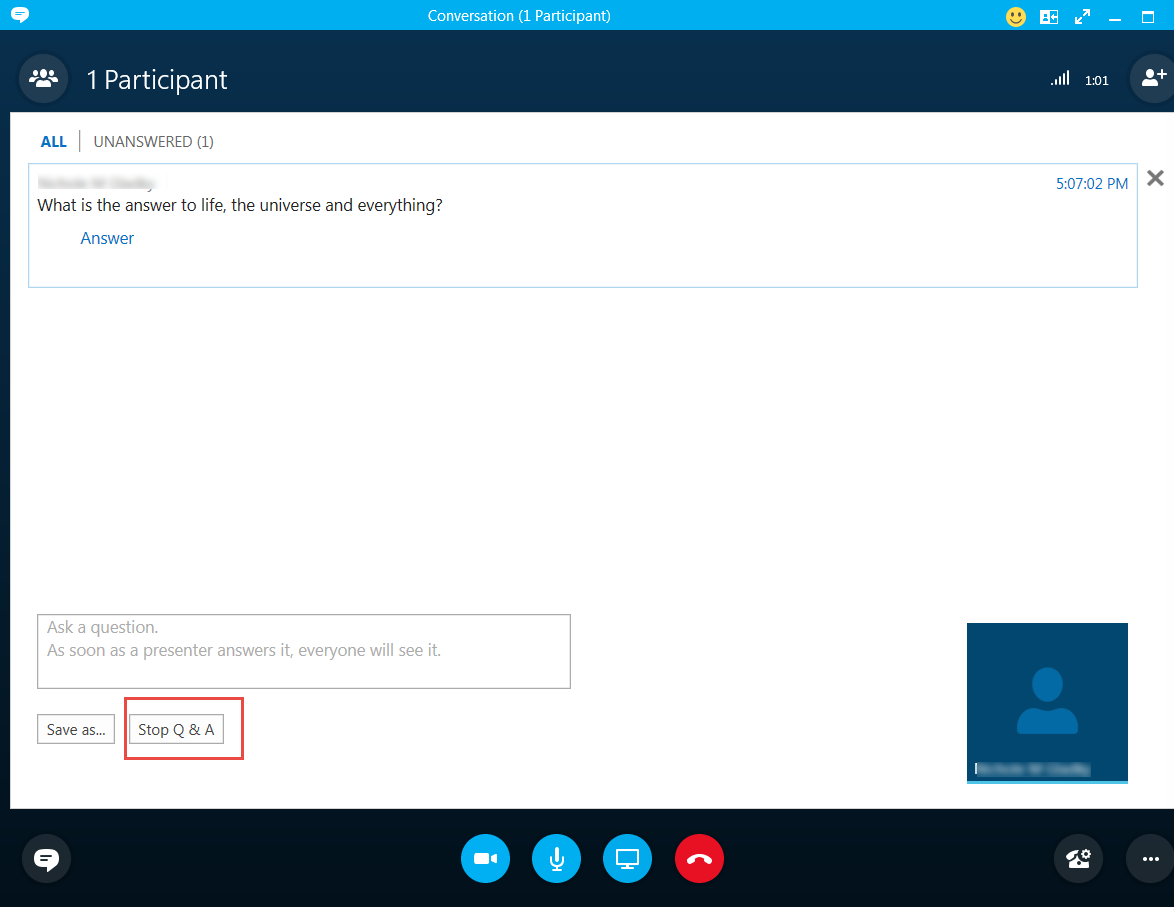 mac skype for business chat window blank