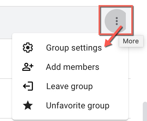 group settings