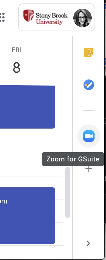 Zoom for GSuite in Google Calendar