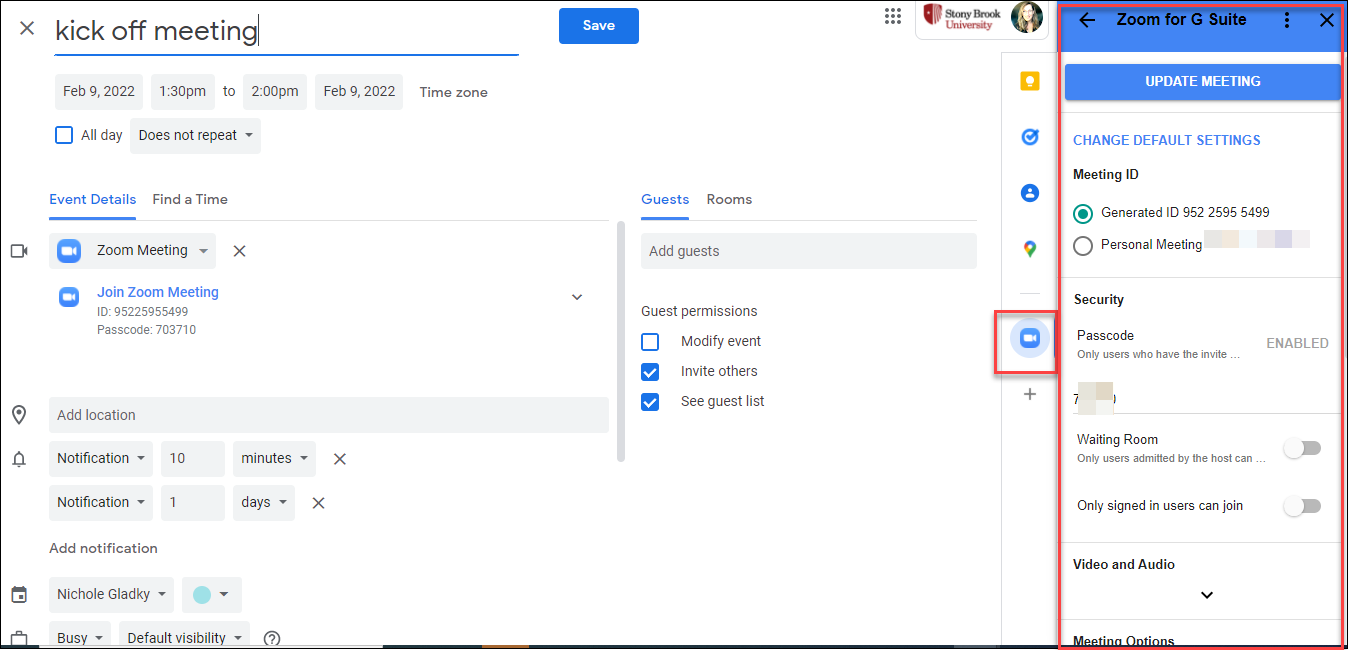 How To Add Zoom Link In Google Calendar 