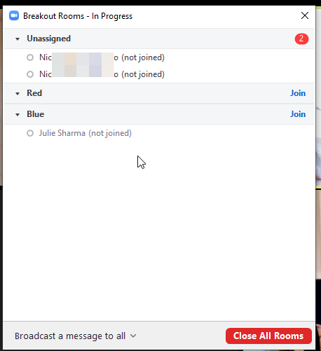 pre assign zoom breakout rooms