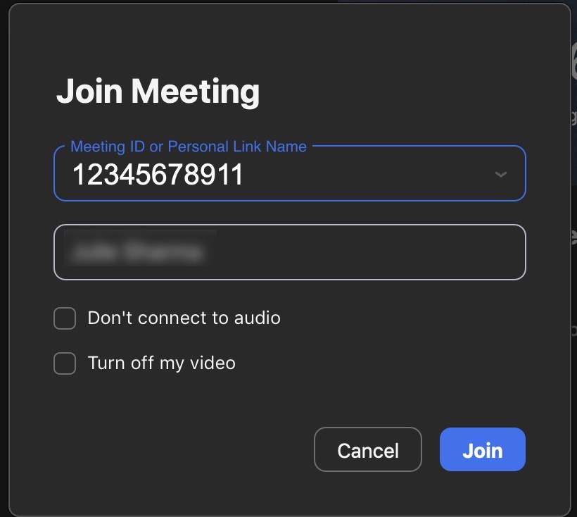 join a meeting zoom