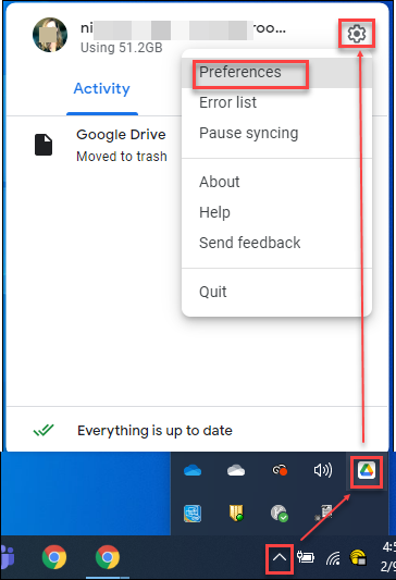 How to add a shared folder in your Google Drive desktop app in Windows 10.  