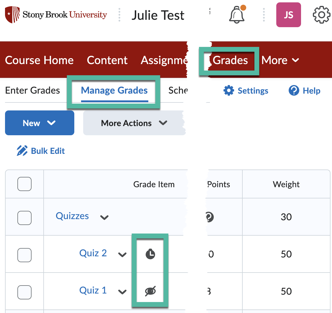 how to grade an assignment in brightspace