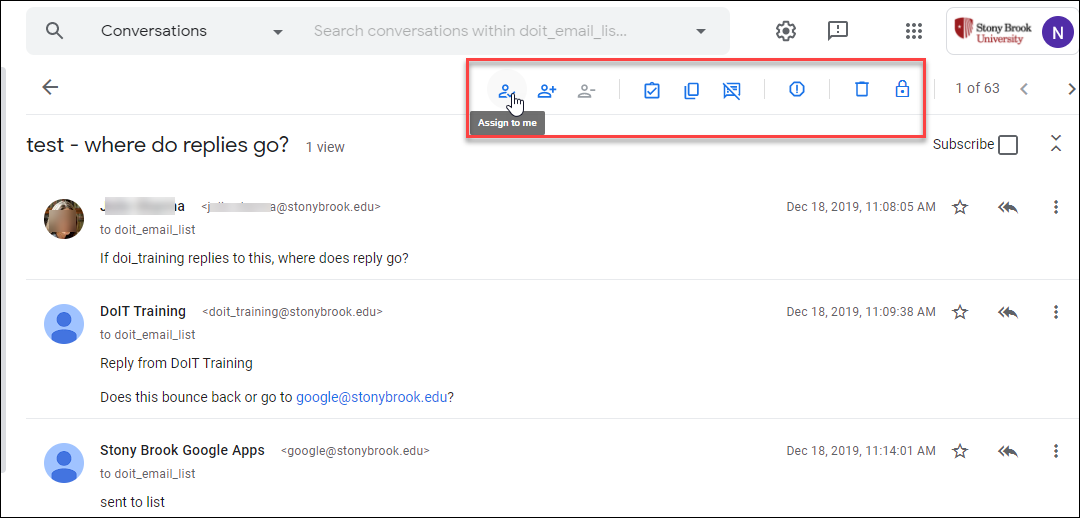 Understanding the Collaborative Inbox in Google Groups