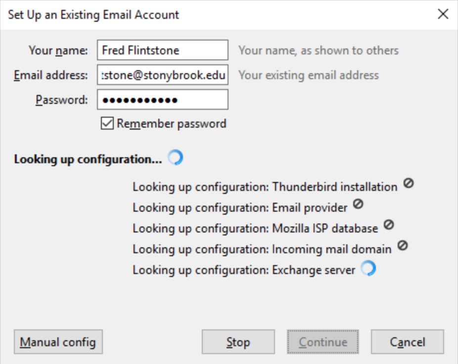 Moving Stony Brook Google Mail Messages To A Personal Gmail Account Using Thunderbird Division Of Information Technology