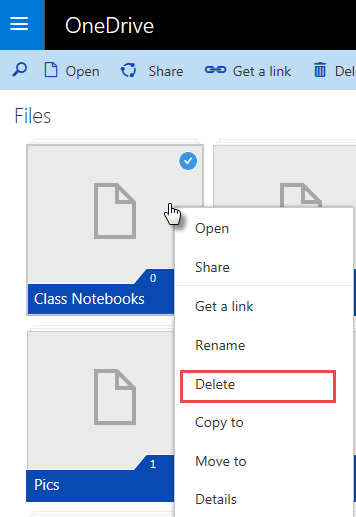 Deleting A Folder Or Document In OneDrive Division Of Information 