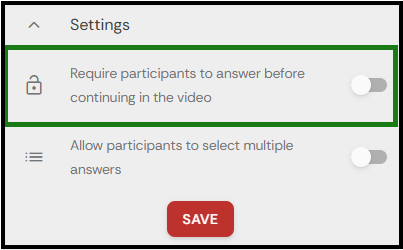 Setup Lock/Restriction