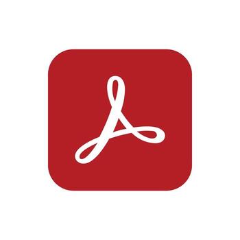 adobe acrobat logo - descriptive