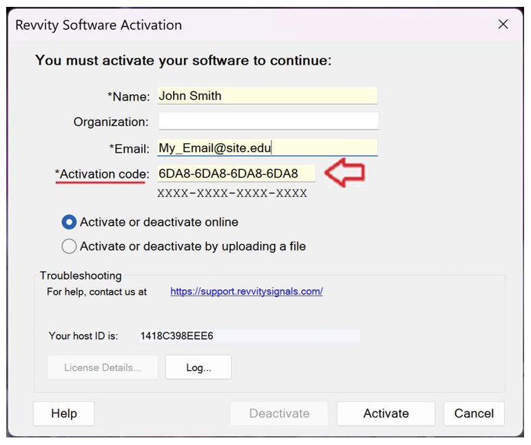 Software Activation
