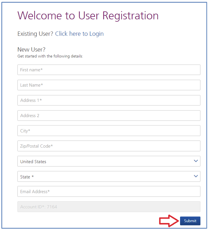 User Registration
