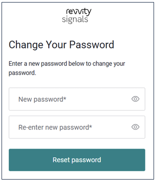 Change Password