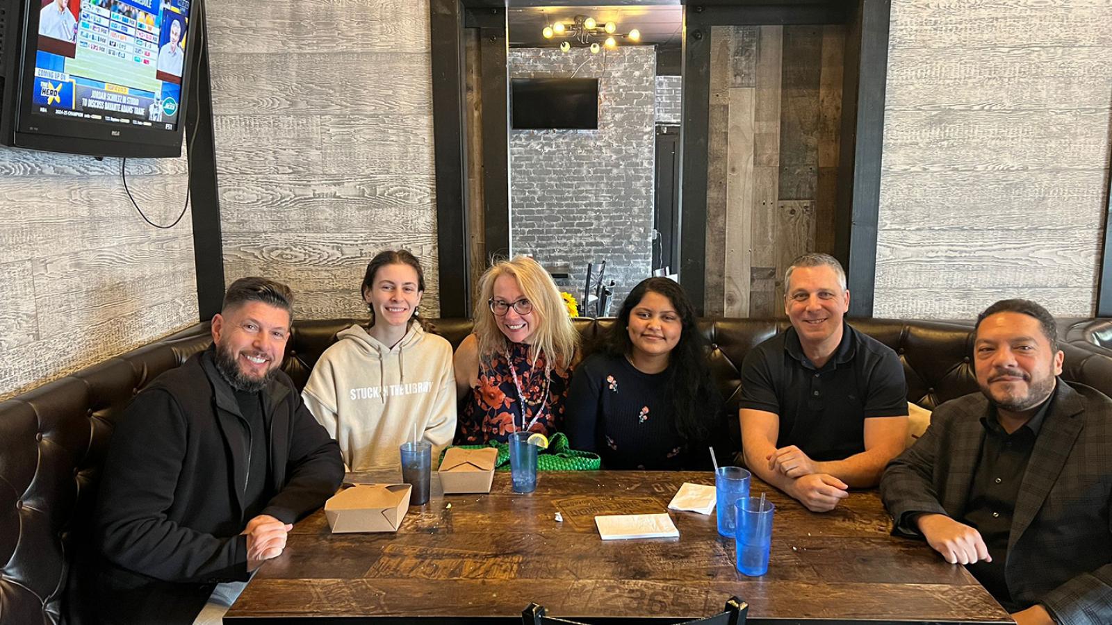 Marcelo Pessotto, Irina Tsagareishvili, Heather McLaughlin, Prachi Kadam, John Passaro, Dan Keenan