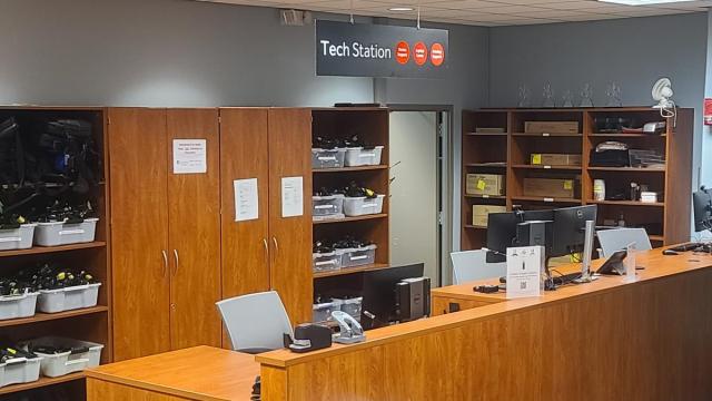 Library Tech Station