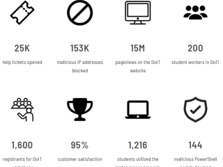 DoIT's Year In Numbers