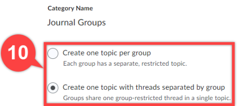 Image of create a topic options