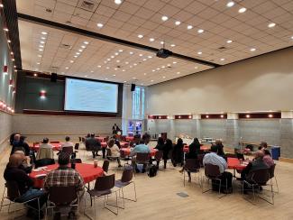 IT Partners from Across the University Gathered in SAC Ballroom B for IT Townhall