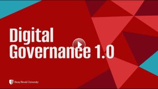 An Introduction to Digital Governance 1.0 at Stony Brook University