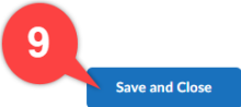 Image of save and close button