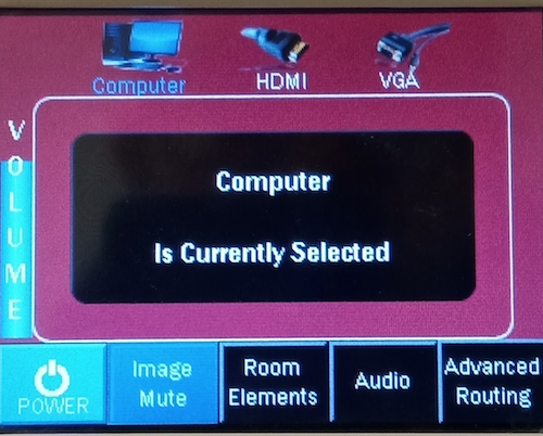 Walk-up Media Station-image mute