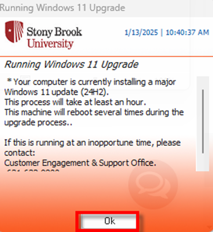 KACE running Windows11 upgrade