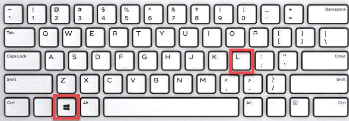 Windows lock keys