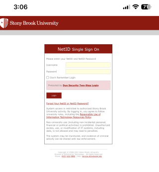 Enter your NetID credentials and tap Login on the bottom left. 